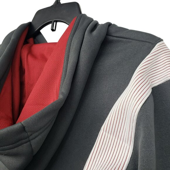 Nike Washington State Cougars Therma Fit Hoodie Mens S Small Gray Crimson Red - Picture 8 of 13